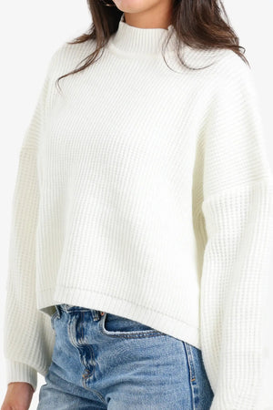 Off-the-shoulder sweater
