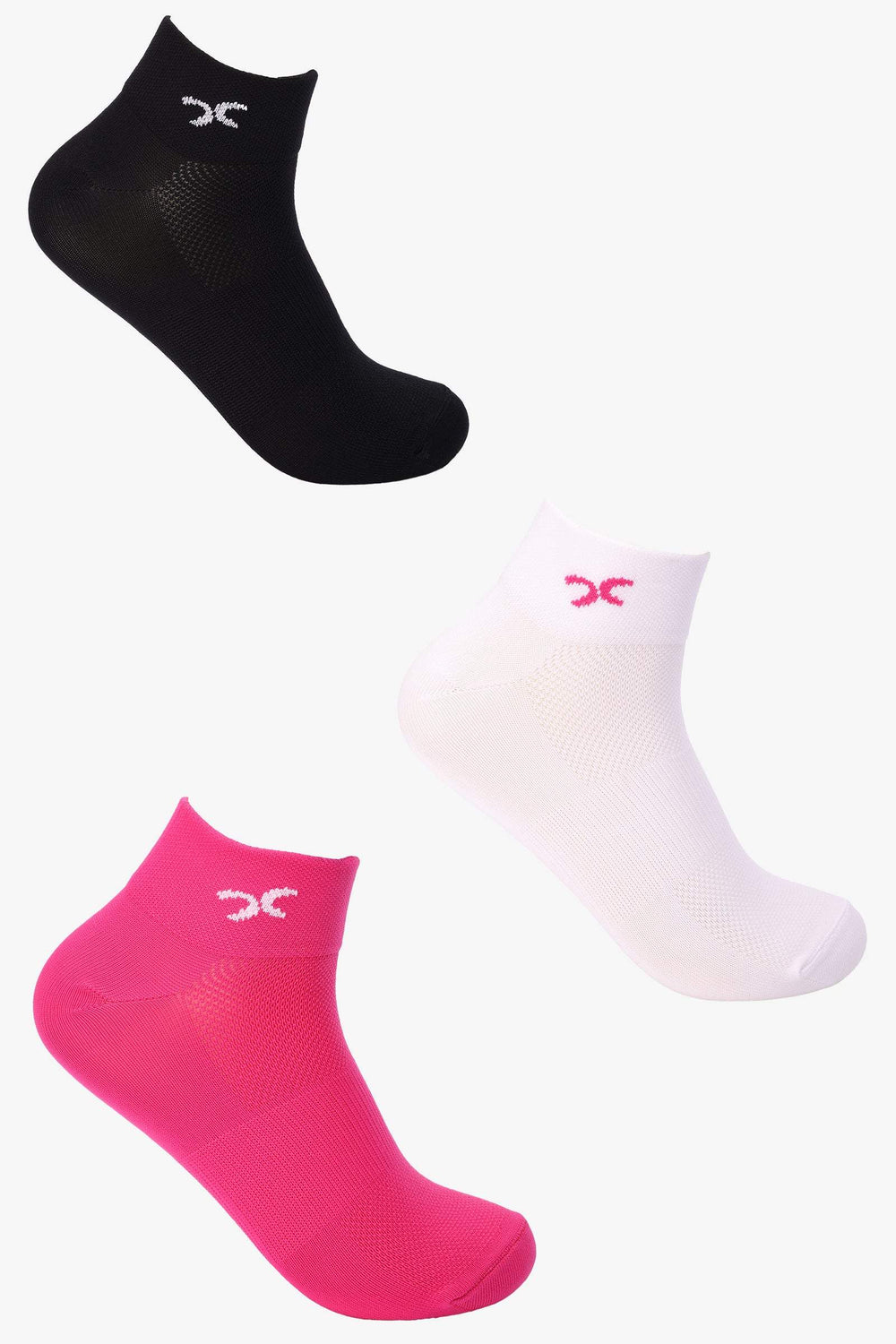 Colorful ankle socks - 3 pairs
