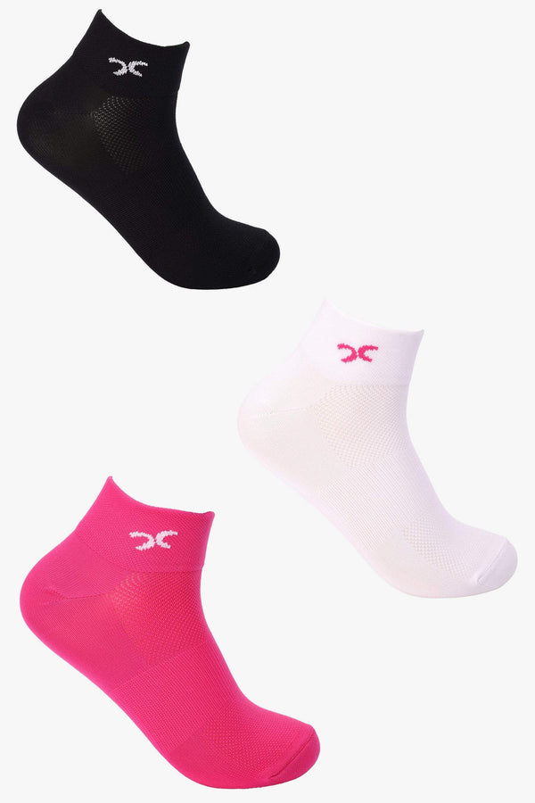 Colorful ankle socks - 3 pairs