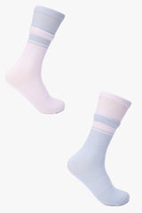 جوارب طويلة مضلعة - زوجان