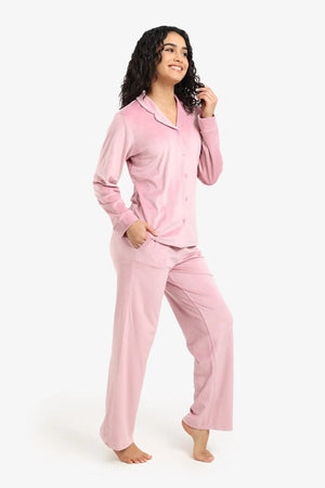 Classic velvet pajama set