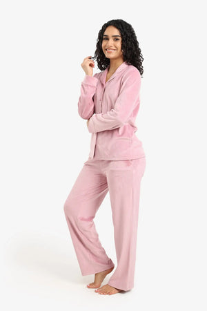 Classic velvet pajama set
