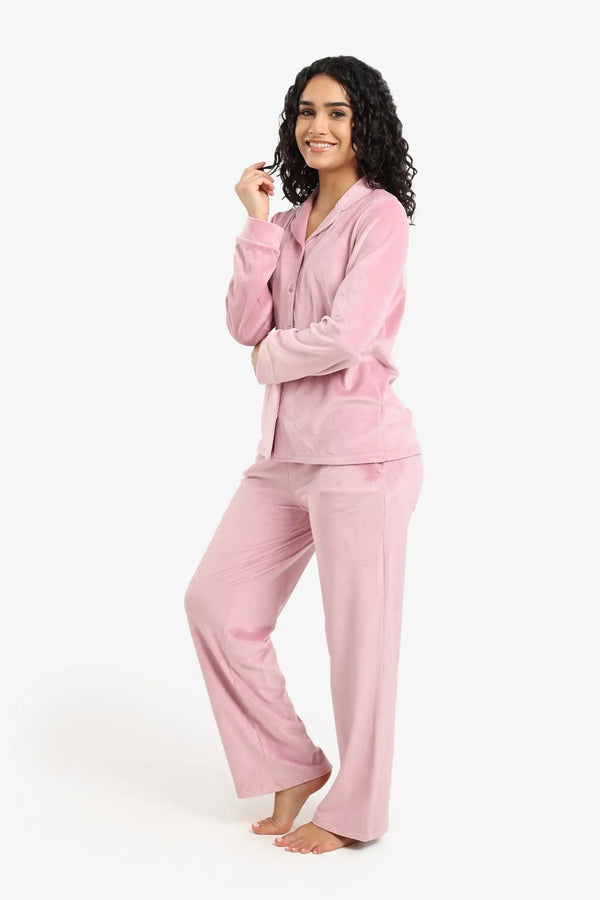 Classic velvet pajama set