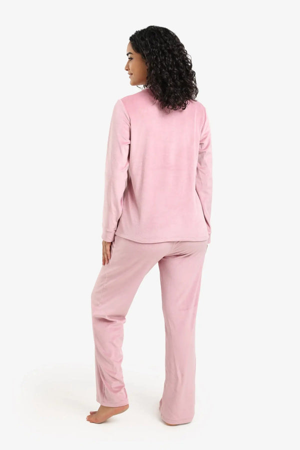 Classic velvet pajama set