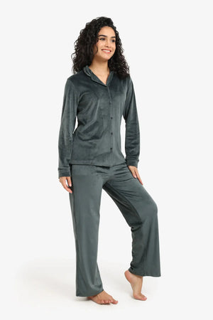 Classic velvet pajama set