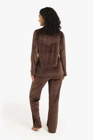 Classic velvet pajama set