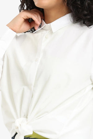 Comfortable shirt with a classic collar