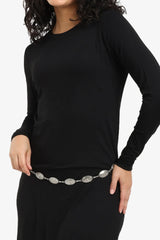 فستان محبوك طويل