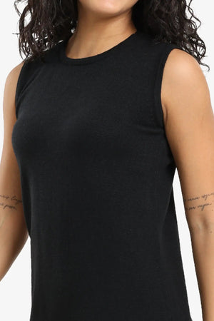 فستان ذو حواف مضلعة