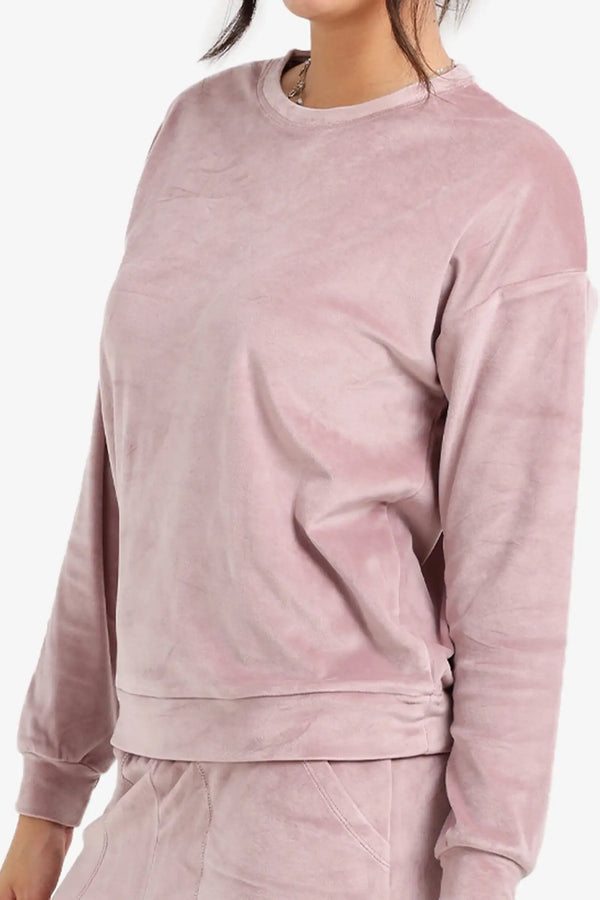 round neck pajama set