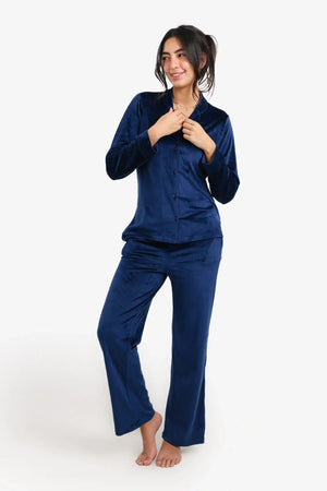 Classic velvet pajama set
