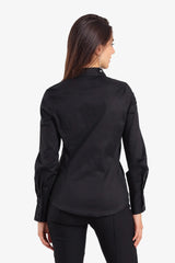 قميص ذو حافة غير متماثلة