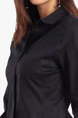 قميص ذو حافة غير متماثلة