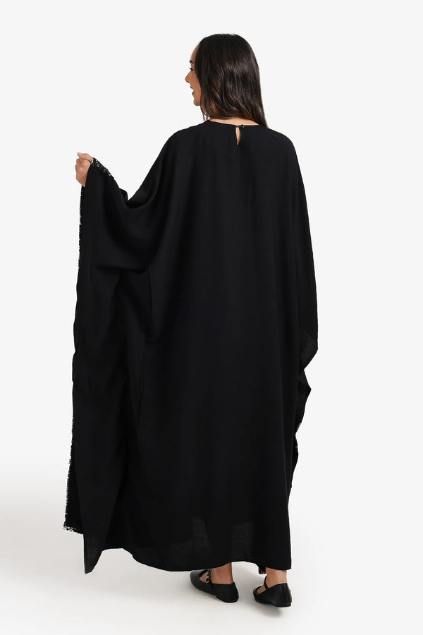 عباية بحواف ترتر