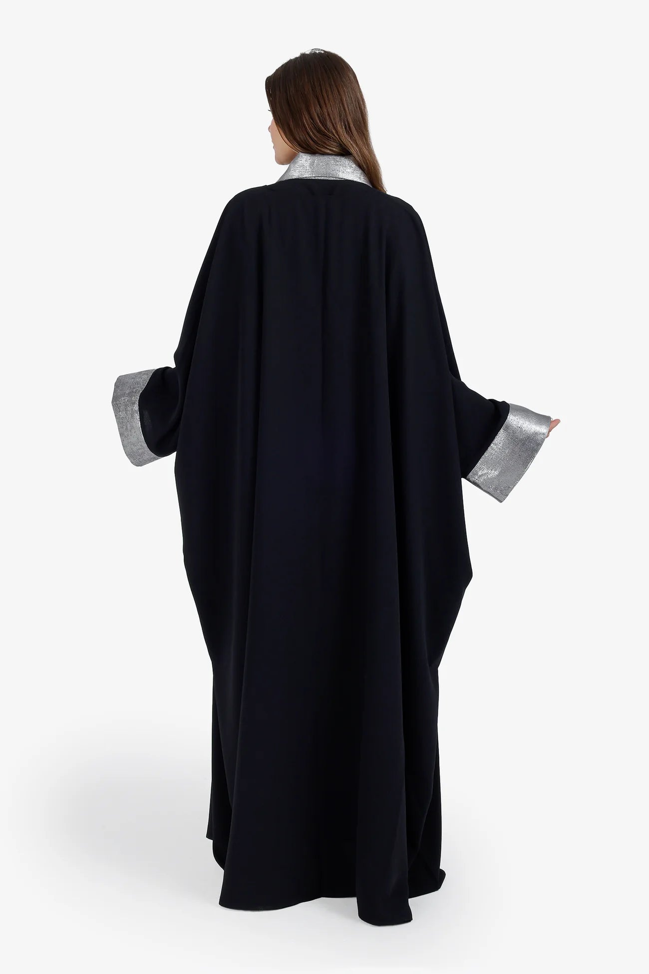 كيمونو ماكسي بأساور متباينة