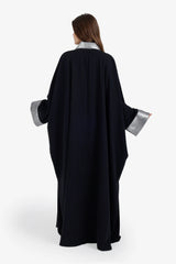 كيمونو ماكسي بأساور متباينة