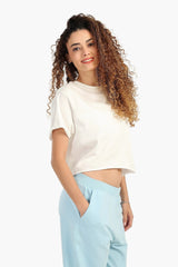 تي شيرت قطني باكمام قصيرة - Carinasaudi.com