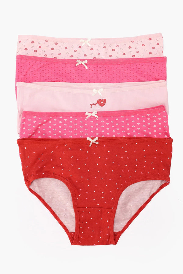 Pack of 5 colorful briefs