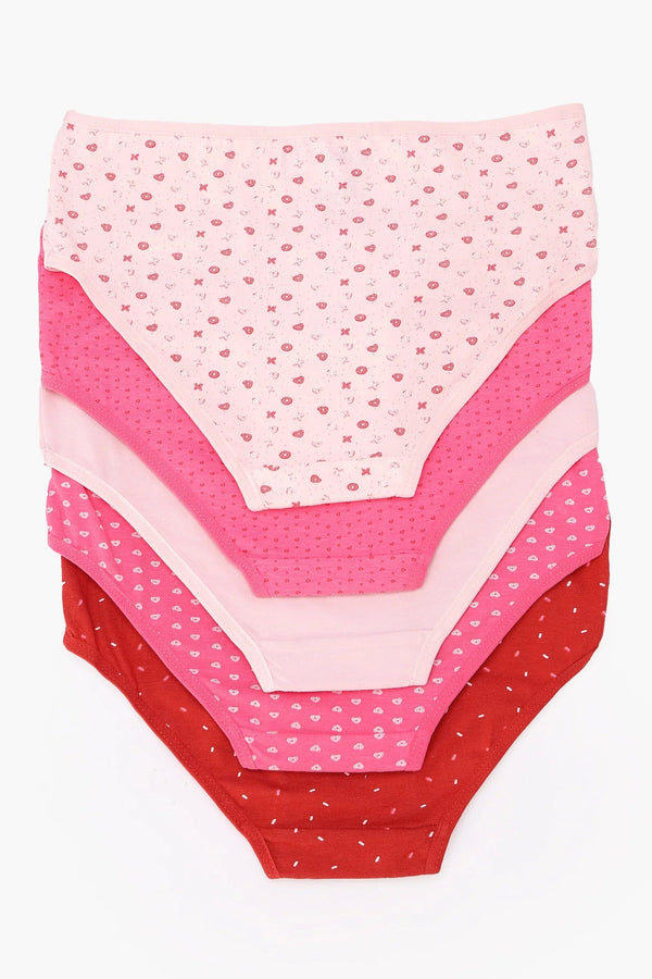 Pack of 5 colorful briefs
