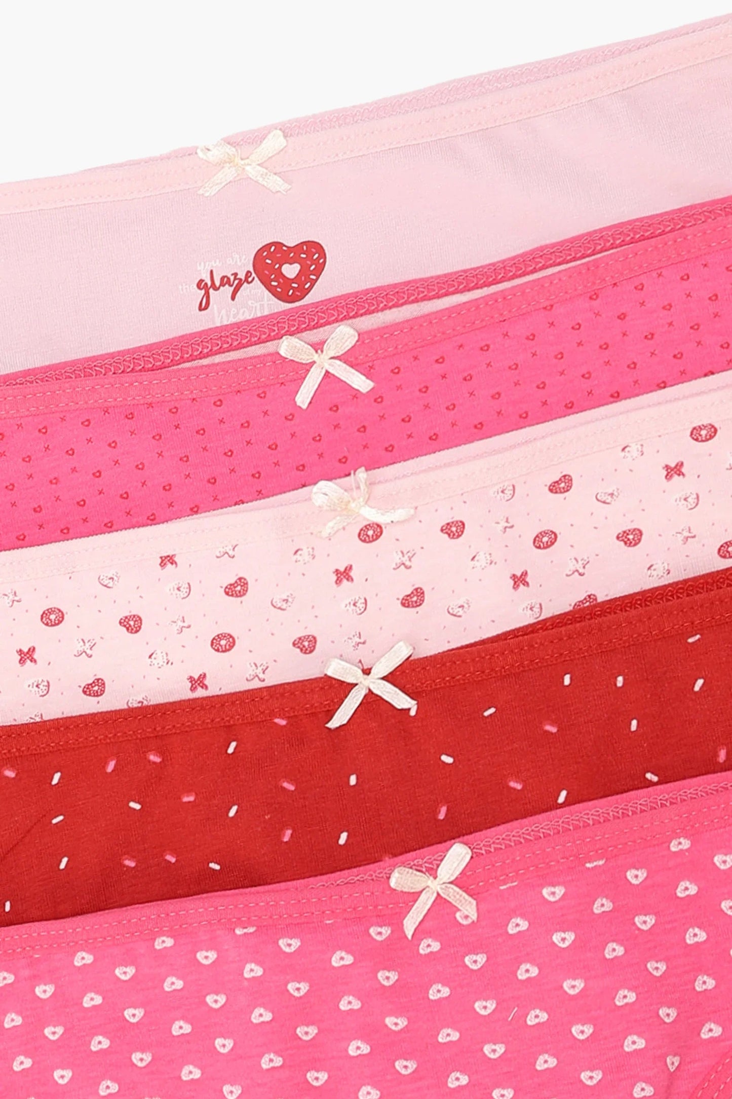 عبوة من ٥ سراويل داخلية بيكيني ملونة - Carinasaudi.com