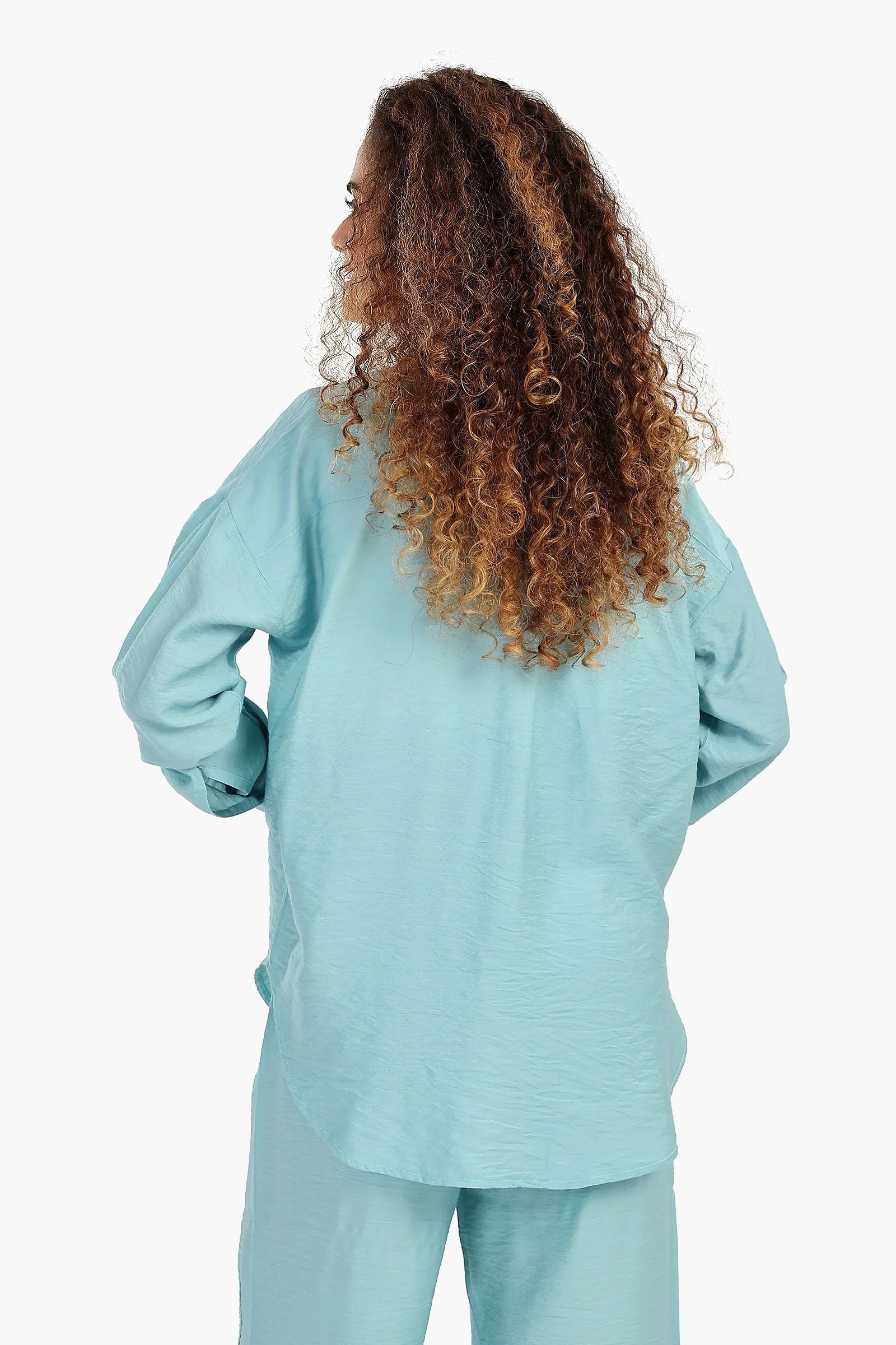 قميص مريح باكمام طويلة - Carinasaudi.com