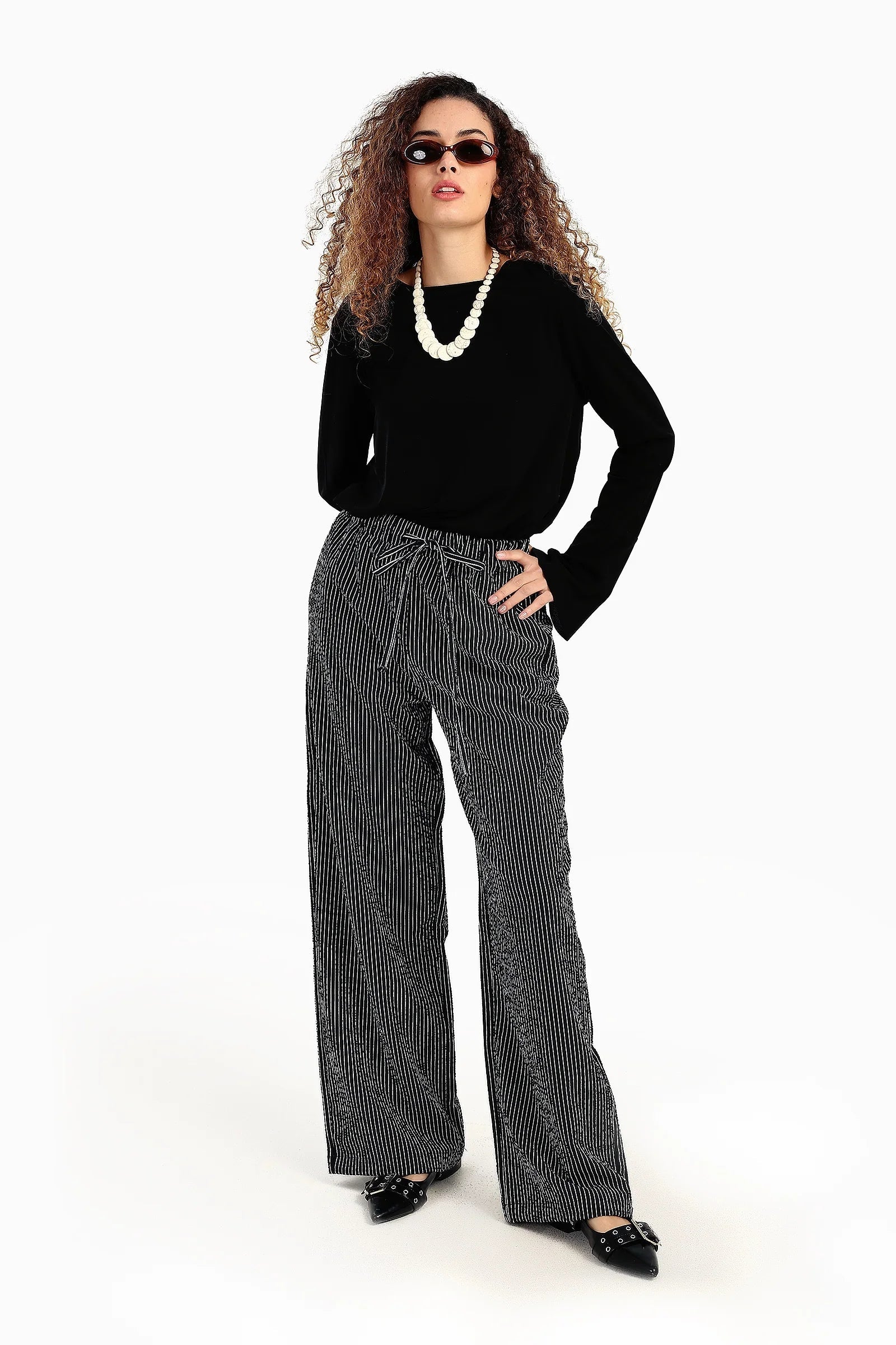 بلوزة باكمام واسعة - Carinasaudi.com