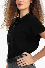 تي شيرت قطني باكمام قصيرة - Carinasaudi.com