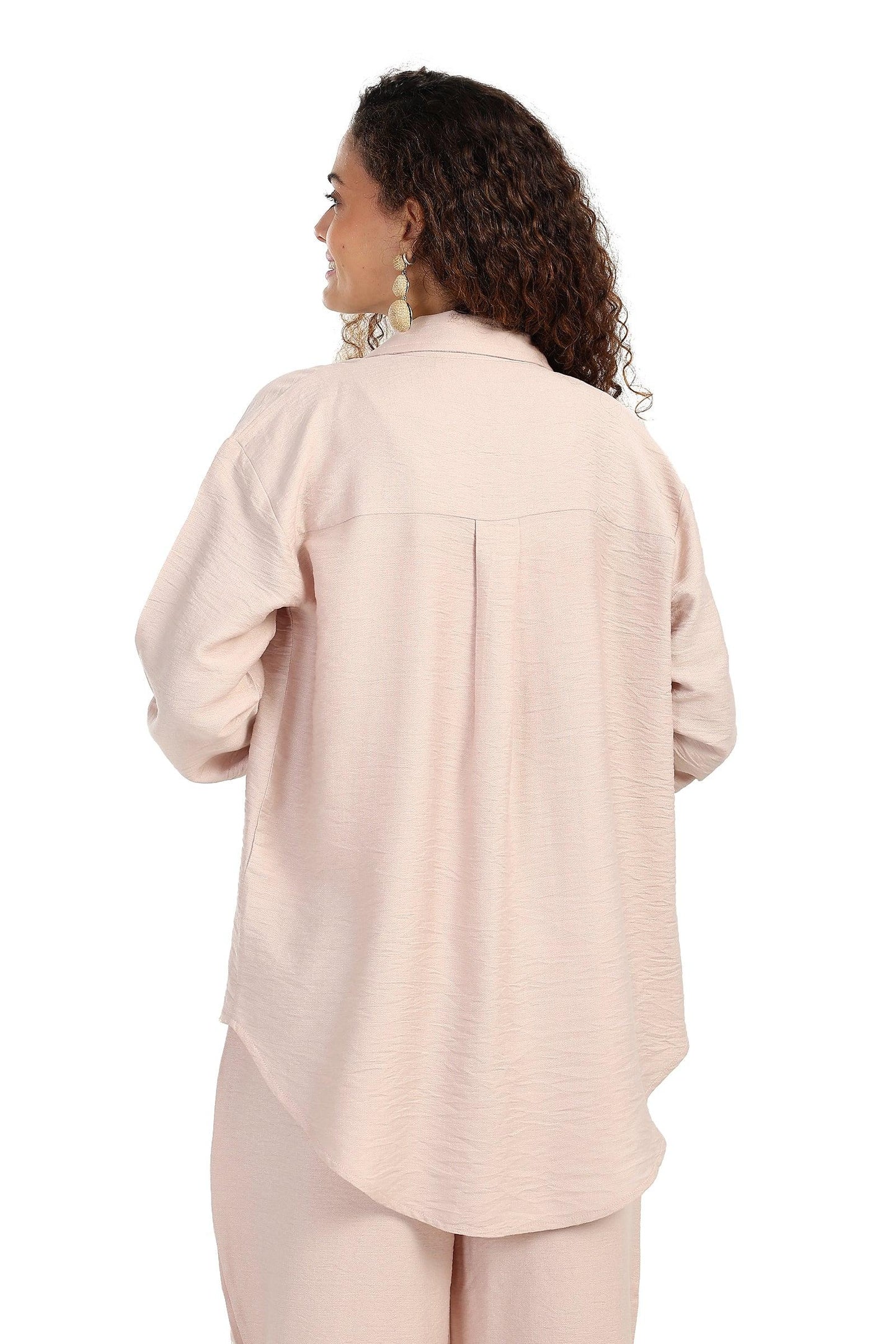 قميص باكمام طويلة و بجيوب امامية - Carinasaudi.com