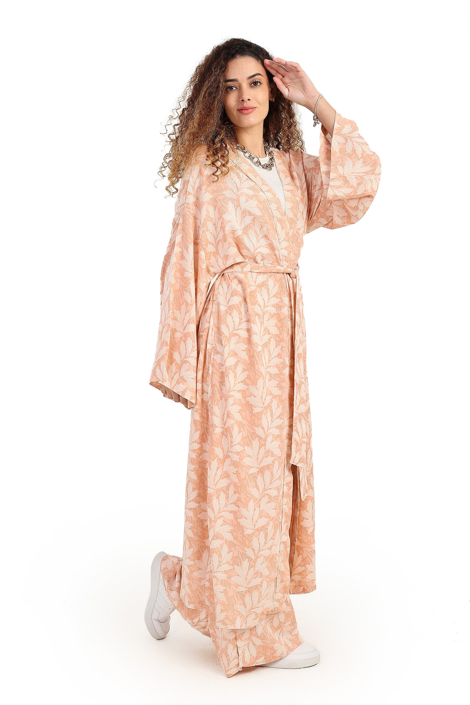 روب متوسط الطول بطبعة - Carinasaudi.com