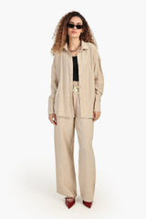 قميص مريح باكمام طويلة - Carinasaudi.com