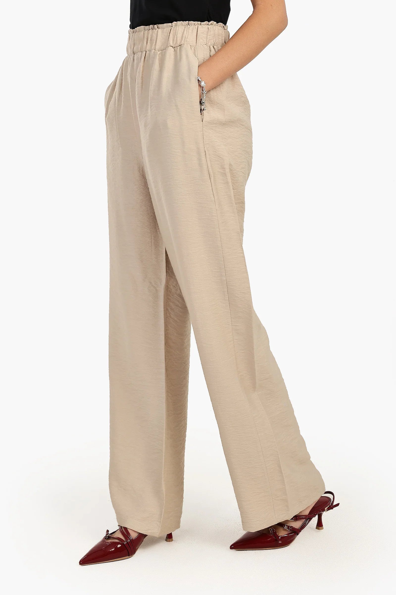 بنطال بساق واسعة - Carinasaudi.com