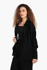 قميص مريح باكمام طويلة - Carinasaudi.com