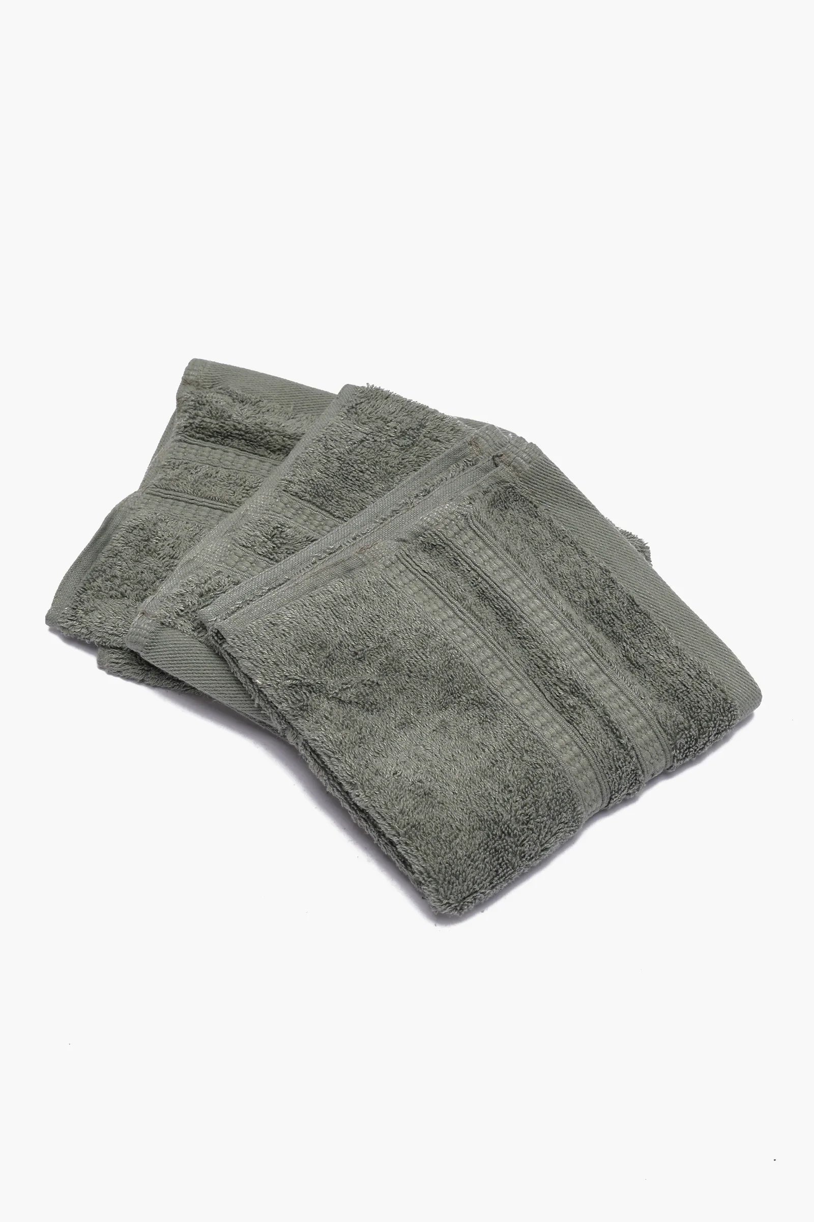 طقم مكون من ٣ مناشف قطنية 30*30 سم - Carinasaudi.com