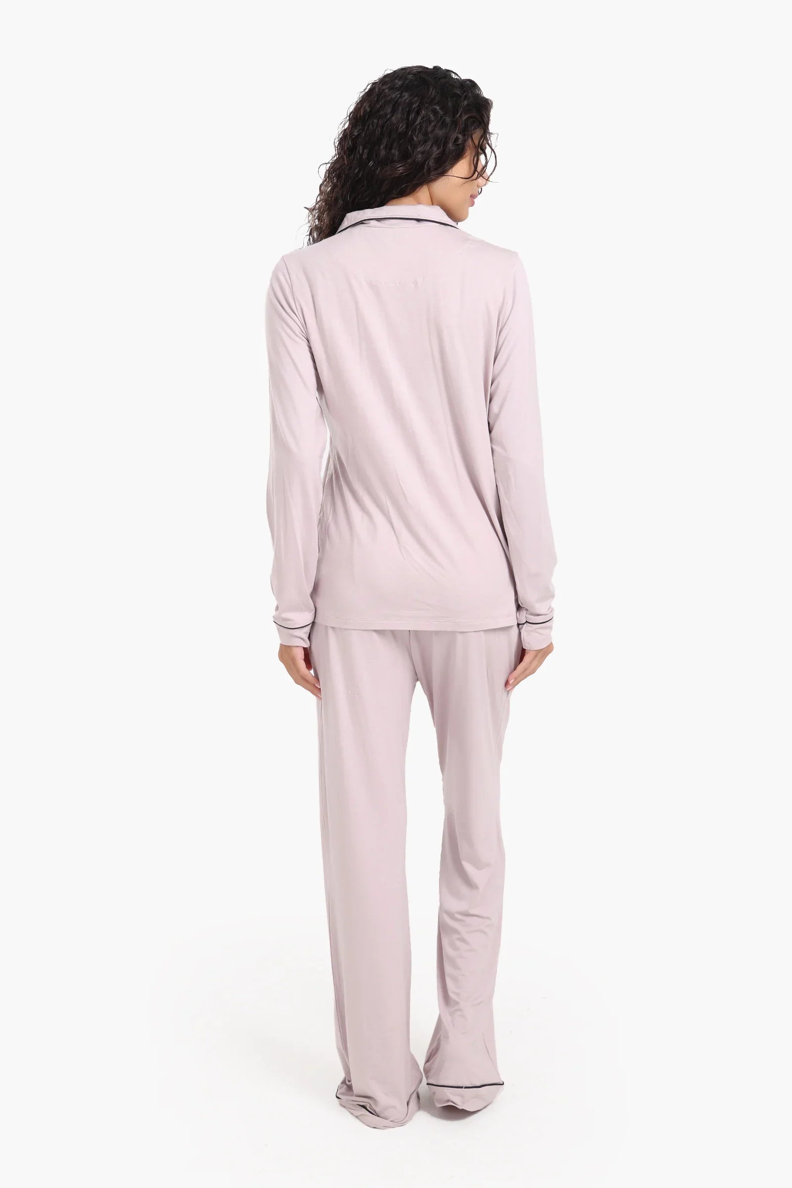 بيجاما فيسكوز باكمام طويلة - Carinasaudi.com