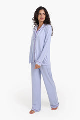 بيجاما فيسكوز باكمام طويلة - Carinasaudi.com