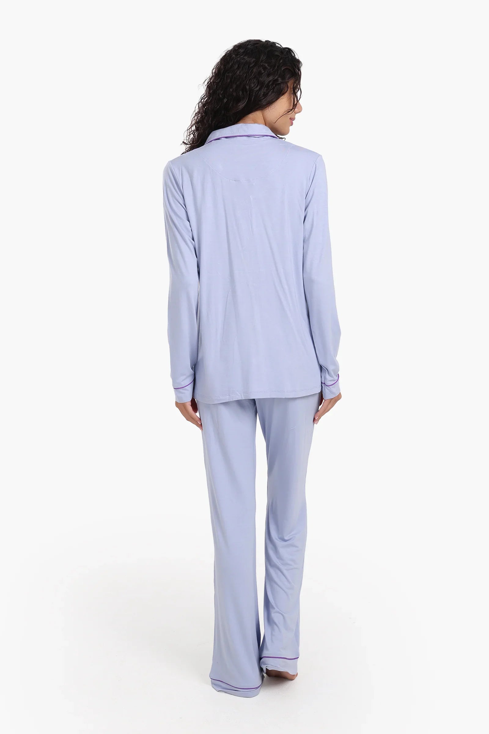 بيجاما فيسكوز باكمام طويلة - Carinasaudi.com