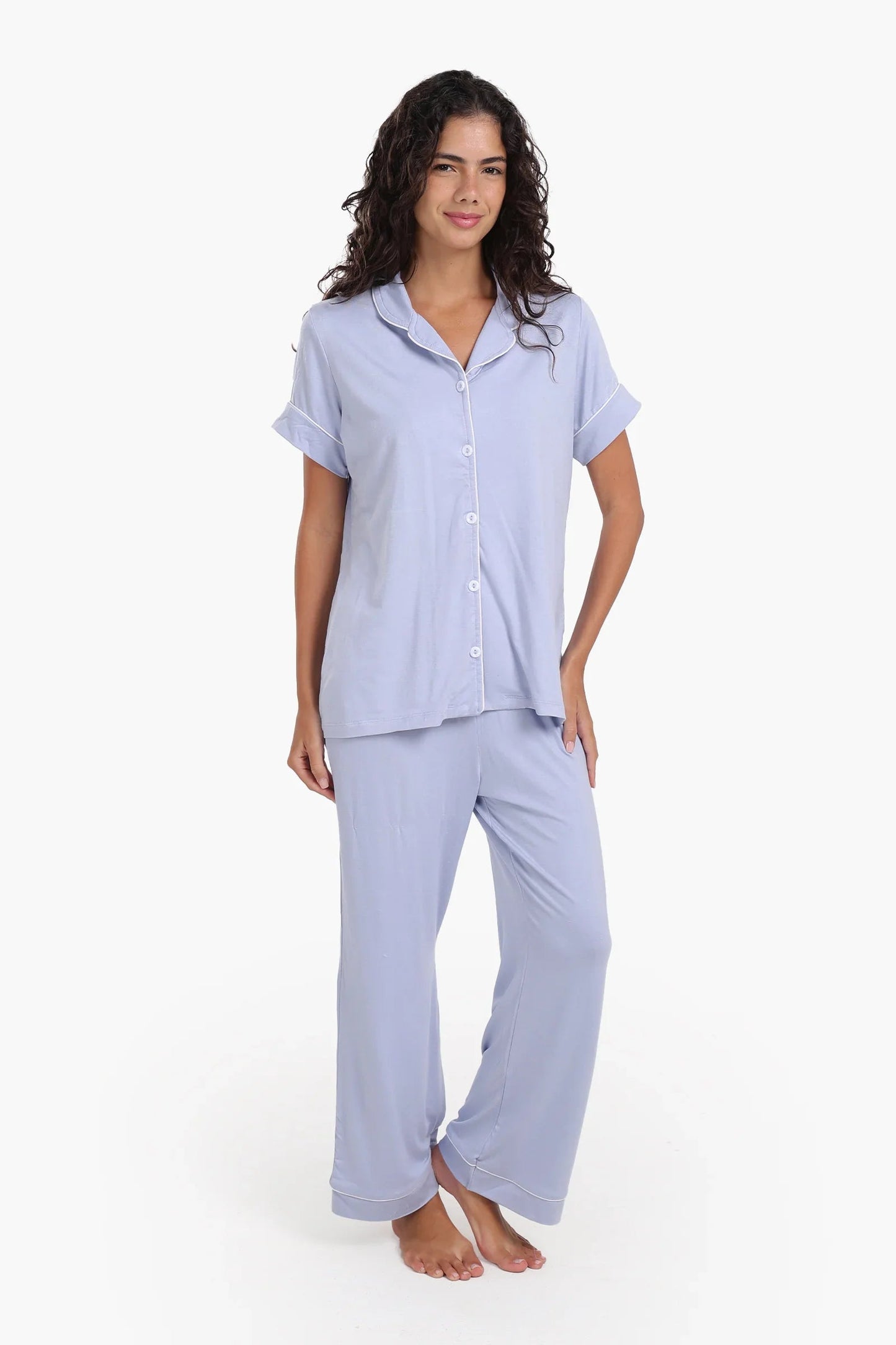 بيجاما باكمام قصيرة - Carinasaudi.com