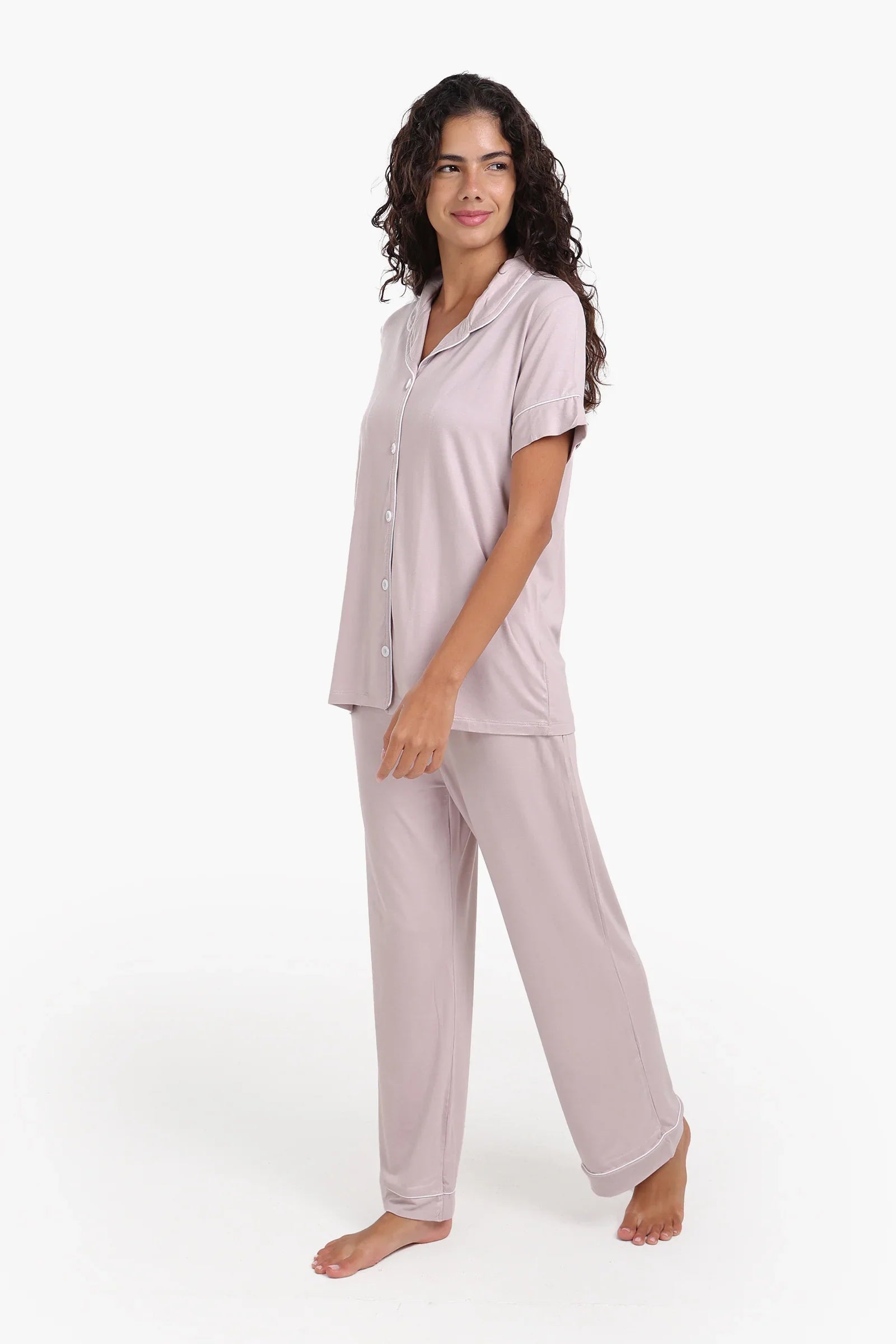 بيجاما باكمام قصيرة - Carinasaudi.com