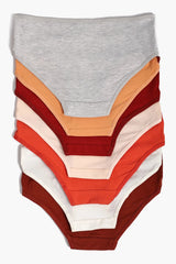 عبوة من ٧ سراويل داخلية بريف ملونة - Carinasaudi.com