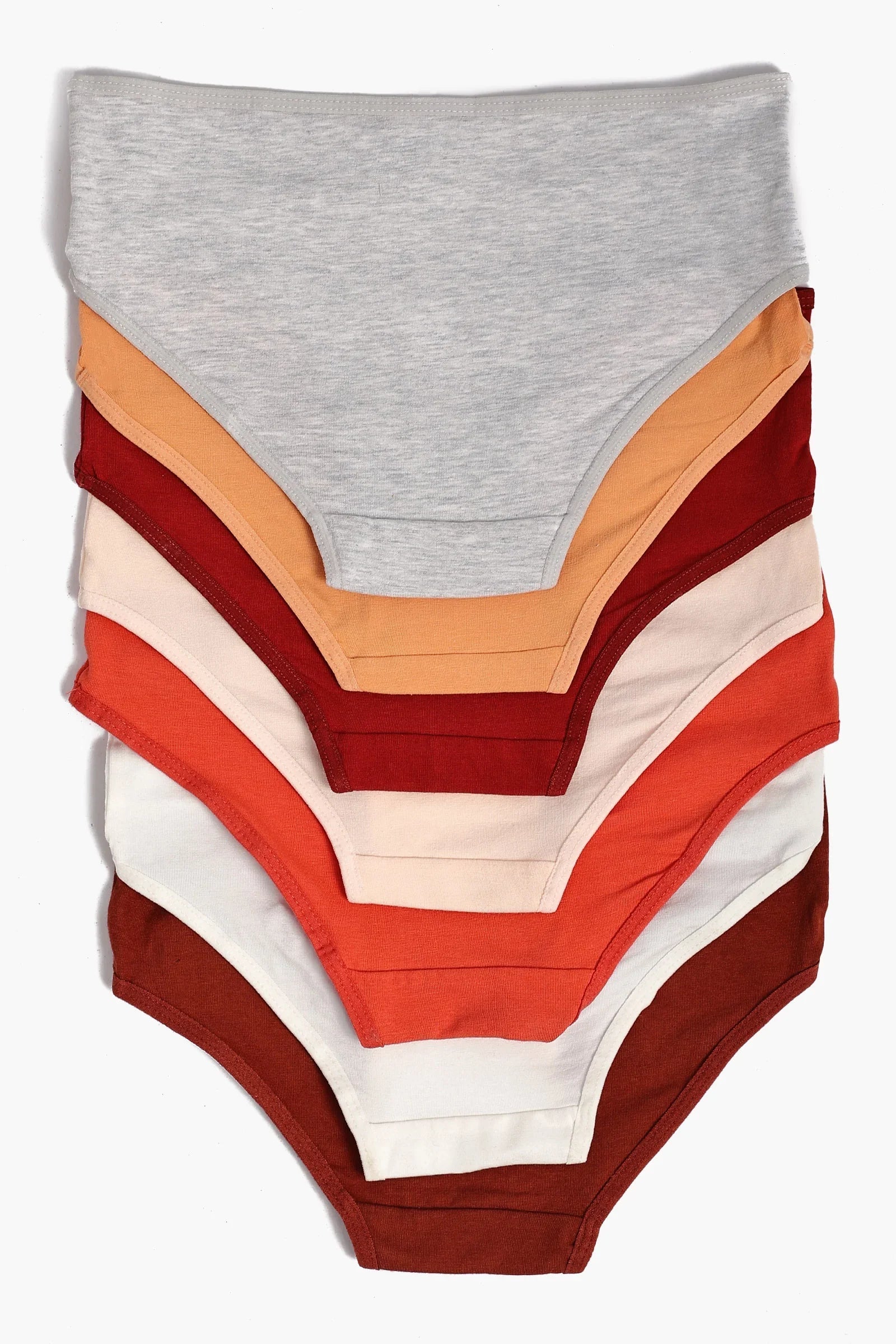 عبوة من ٧ سراويل داخلية بريف ملونة - Carinasaudi.com