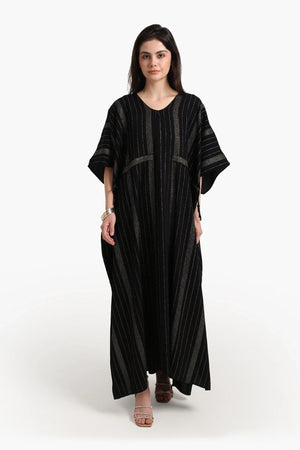 Abaya dress with wide sleeves