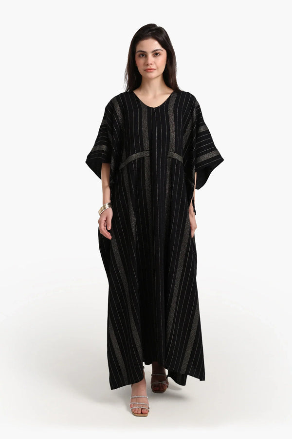 Abaya dress with wide sleeves