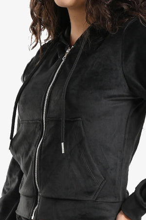 طقم بيجاما برقبة بغطاء للرأس