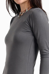 فستان طويل باكمام طويلة - Carinasaudi.com