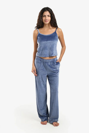 Soft velvet pajama set