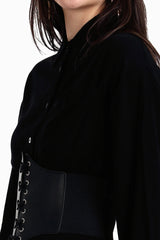 قميص متوسط الطول باكمام طويلة - Carinasaudi.com