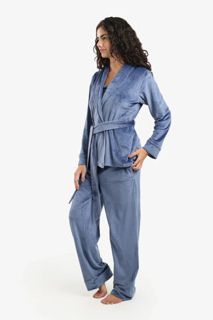 Soft velvet pajama set