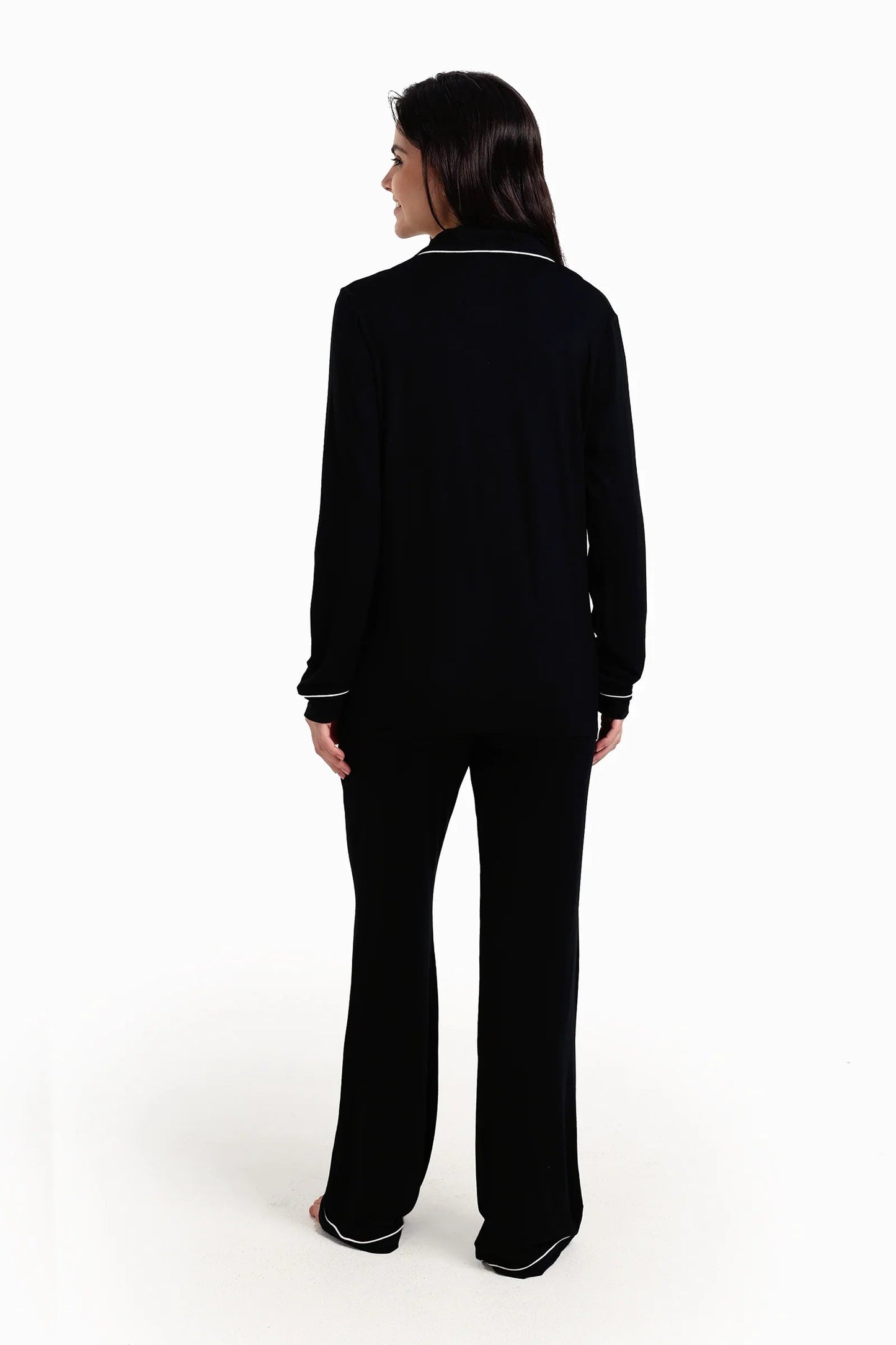 بيجاما فيسكوز باكمام طويلة - Carinasaudi.com