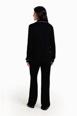 بيجاما فيسكوز باكمام طويلة - Carinasaudi.com