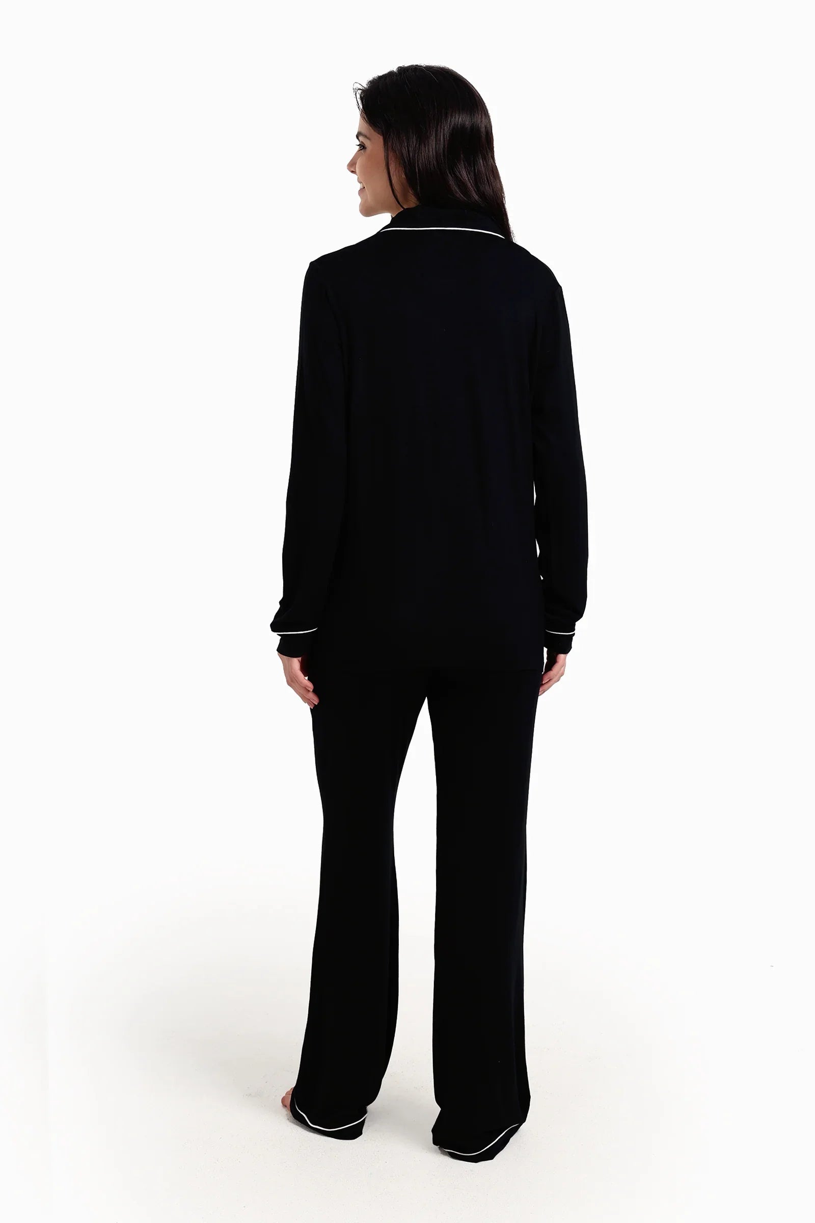 بيجاما فيسكوز باكمام طويلة - Carinasaudi.com